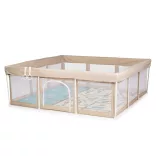 Chipolino Easy skladacia detská ohrádka 180x180 cm - beige