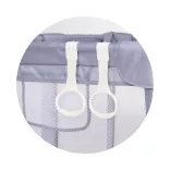 Chipolino Easy skladacia detská ohrádka 180x180 cm - grey