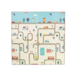 Chipolino City Hracia podložka - 113x174 cm