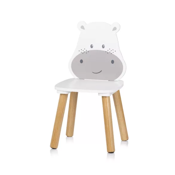 Chipolino stolík s 2 stoličkami – hroch a lev