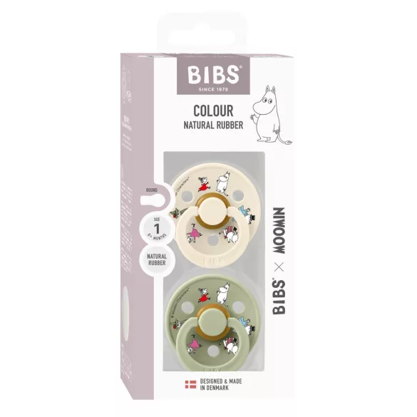 BIBS x Mumin 2-dielna sada Colour Cumi – Dobrí priatelia