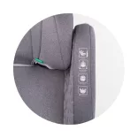 Chipolino Cyber autosedačka 100-150cm - platinum