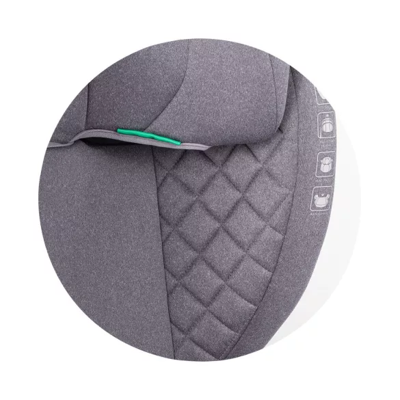 Chipolino Cyber autosedačka 100-150cm - platinum