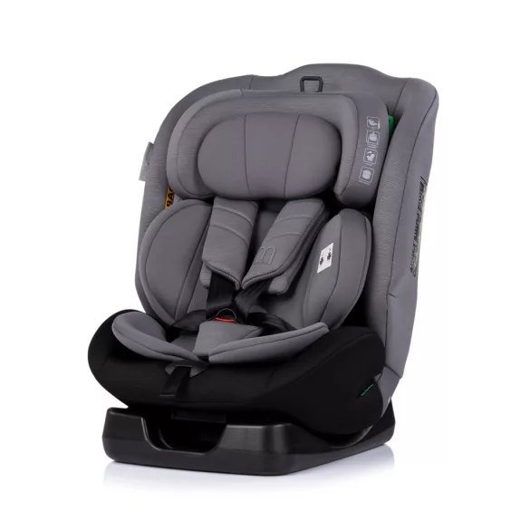 Chipolino Mondial autosedačka I-Size 40-150cm - charcoal