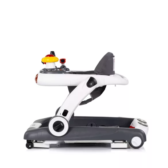 Chipolino Little Explorer 4v1 chodítko - grey