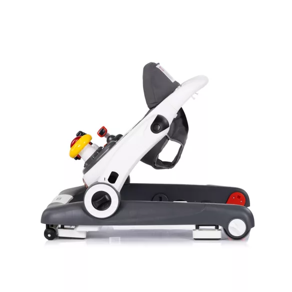 Chipolino Little Explorer 4v1 chodítko - grey