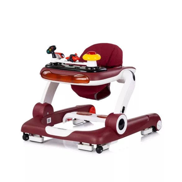 Chipolino Little Explorer 4v1 chodítko - red