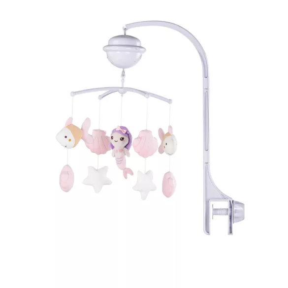 Chipolino hudobný kolotoč s projektorom - Mermaid