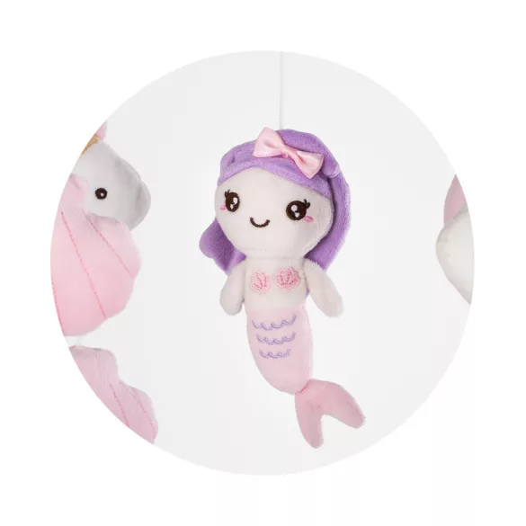 Chipolino hudobný kolotoč s projektorom - Mermaid