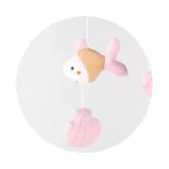 Chipolino hudobný kolotoč s projektorom - Mermaid