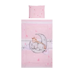   Lorelli 3-dielna sada posteľnej bielizne – Butterflies Pink
