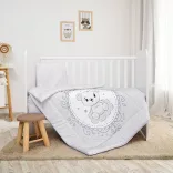 Lorelli 5-dielna sada posteľnej bielizne – Little Bear GREY