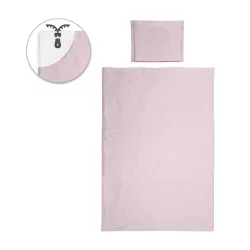 Lorelli 5-dielna sada posteľnej bielizne - Pink Sky