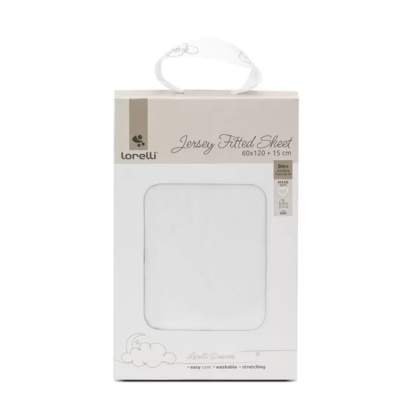 Lorelli gumis lepedő 60x120x15 - White