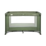 Lorelli Carina 1 fix utazóágy - Oil Green Stars