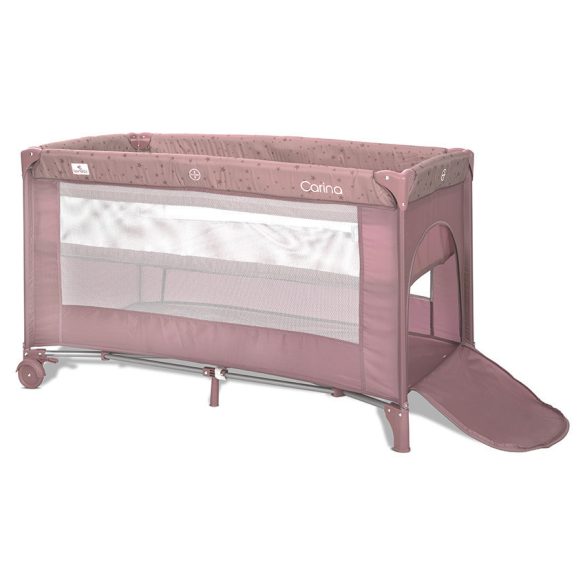 Lorelli Carina 2 multifunkciós utazóágy - Pink Stars