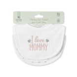 Lorelli Natural tépőzáras előke 2db - Lányos