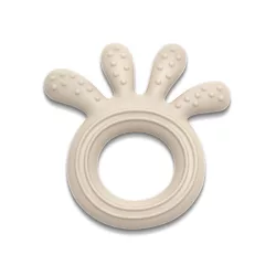 Lorelli Chobotnica prírodný silikónový hryzátko - Beige