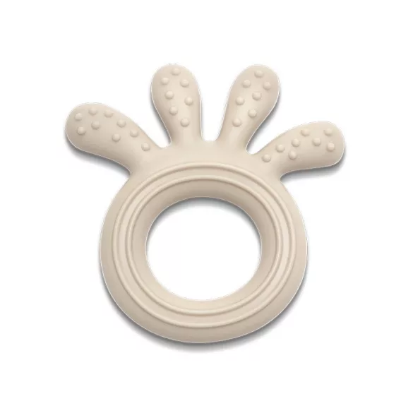 Lorelli Chobotnica prírodný silikónový hryzátko - Beige