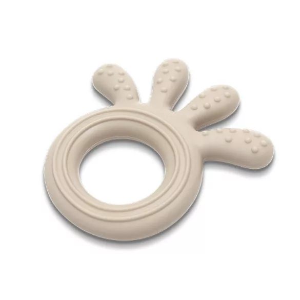 Lorelli Chobotnica prírodný silikónový hryzátko - Beige