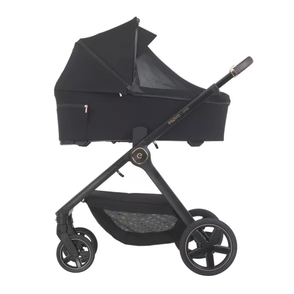 Multifunkčný kočík Espiro Only – 510 Stylish Black