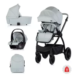 Multifunkčný kočík Chipolino Prestige 3v1 – Matcha