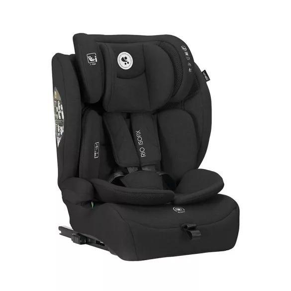 Detská autosedačka Lorelli Rio i-Size s upevnením ISOFIX 76–150 cm – Black