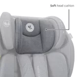 Detská autosedačka Lorelli Rio i-Size 76–150 cm s upevnením ISOFIX – ružová