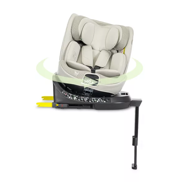 Autosedačka Lorelli Solaris Isofix 40–150 cm – béžová