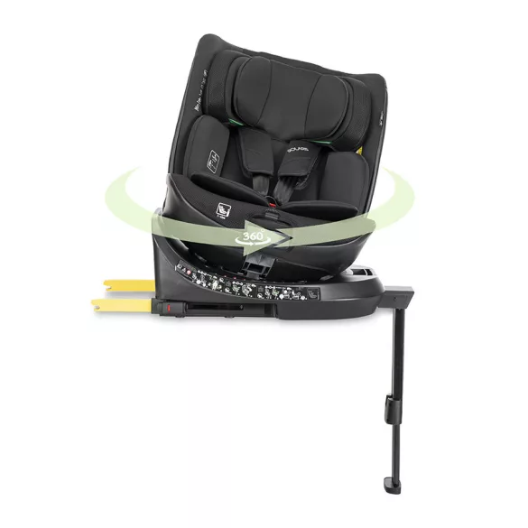 Autosedačka Lorelli Solaris Isofix 40–150 cm – čierna