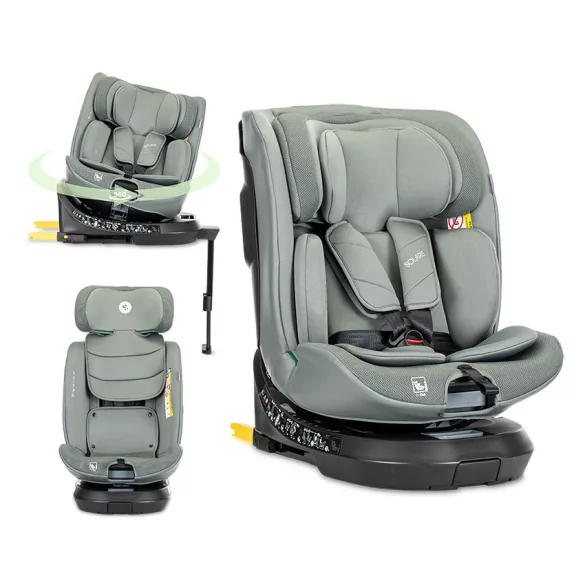 Autosedačka Lorelli Solaris Isofix 40–150 cm – zelená