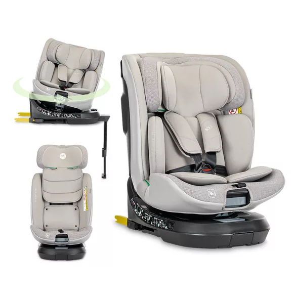 Autosedačka Lorelli Solaris Isofix 40–150 cm – šedá