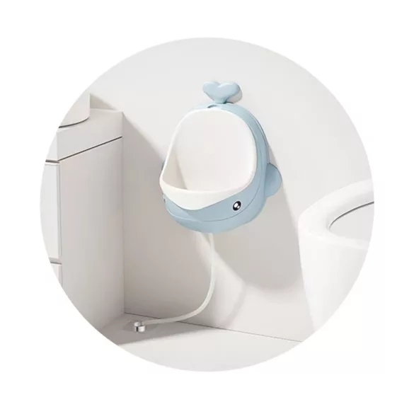 Chipolino Baby Whale detský pisoár – modrý