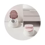 Chipolino Step 2 nočník a schodík – ružová