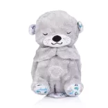 Chipolino Otter hudobná plyšová hračka – sivá