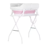 Chipolino Sonata vaňa + stojan s prebaľovacou doskou - Pink