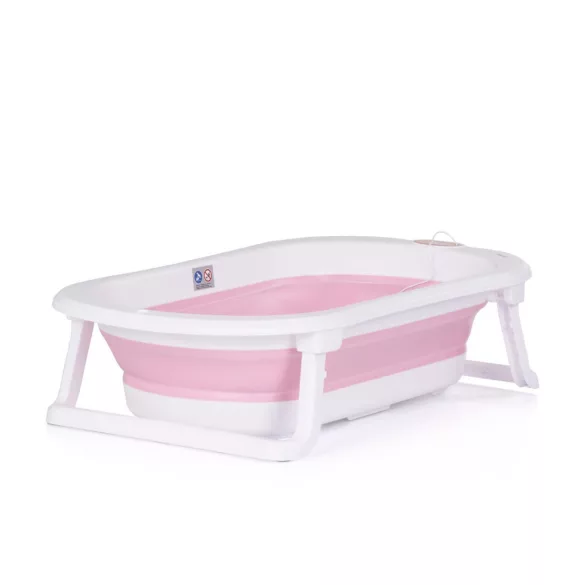 Chipolino Sonata vaňa + stojan s prebaľovacou doskou - Pink
