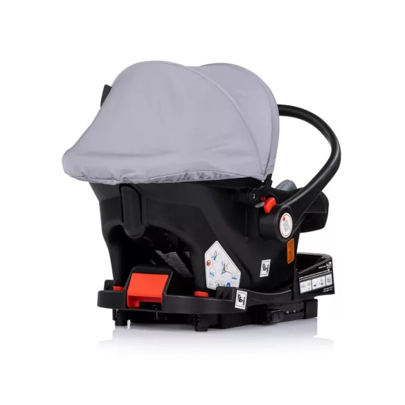 Chipolino Amore autosedačka s adaptérom 40–87 cm – Platinum