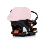 Chipolino Amore autosedačka s adaptérom 40–87 cm – Pink powder