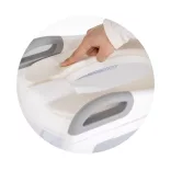Chipolino Kiddy schodíkový zúžovač na WC – sivý