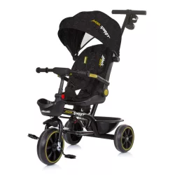 Chipolino Max Sport trojkolka s krytom - noir