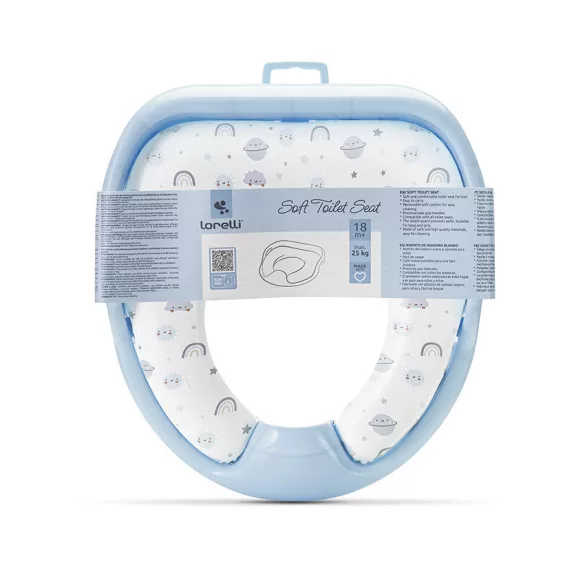 Lorelli polstrovaná sedátka na WC – Planets Blue