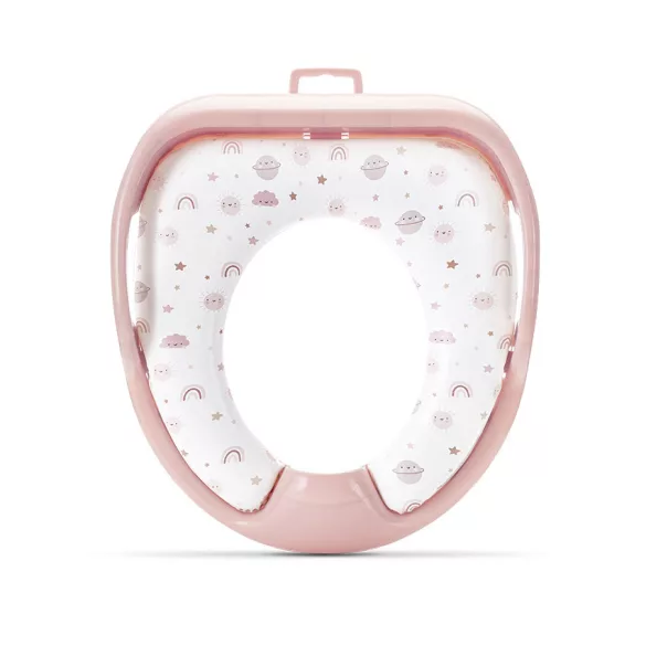 Lorelli polstrovaná redukcia na WC – Planets Pink