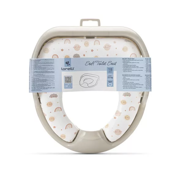 Lorelli polstrovaný WC sedák – Planets Beige