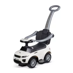 Detský kočík Lorelli Off Road s rukoväťou – biely