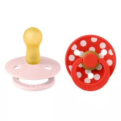   BIBS Studio Polka Colour mix čerešňových kvetov, 6–18 mesiacov