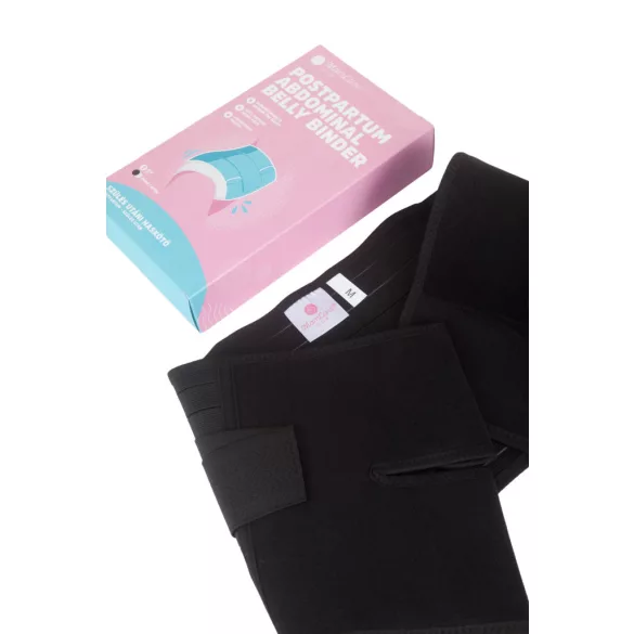 MomCare Popôrodný pás – čierny XL