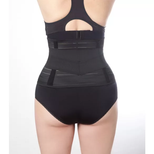 MomCare Popôrodný pás – čierny XL