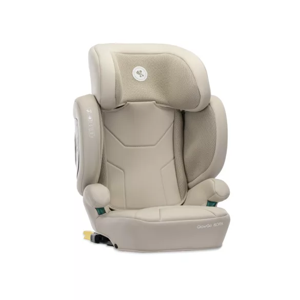 Lorelli Growgo 100–150 cm skladateľná detská autosedačka i-Size s upevnením ISOFIX – béžová