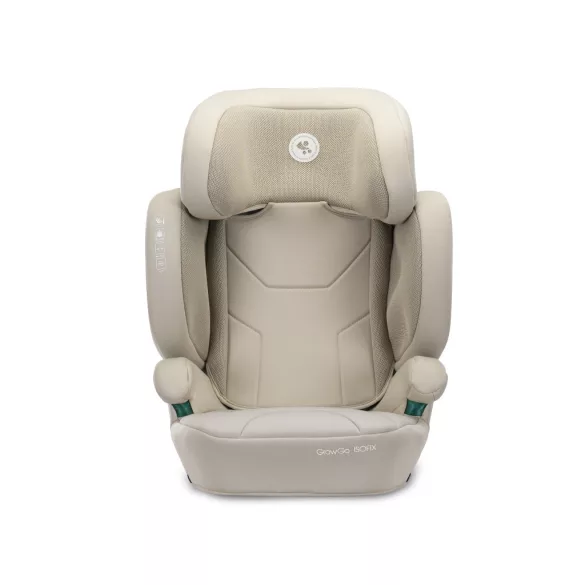 Lorelli Growgo 100–150 cm skladateľná detská autosedačka i-Size s upevnením ISOFIX – béžová